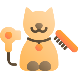 Pet Grooming Lounge Logo